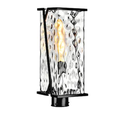 Luxform Lismore Post Light in Stainless Steel Silver