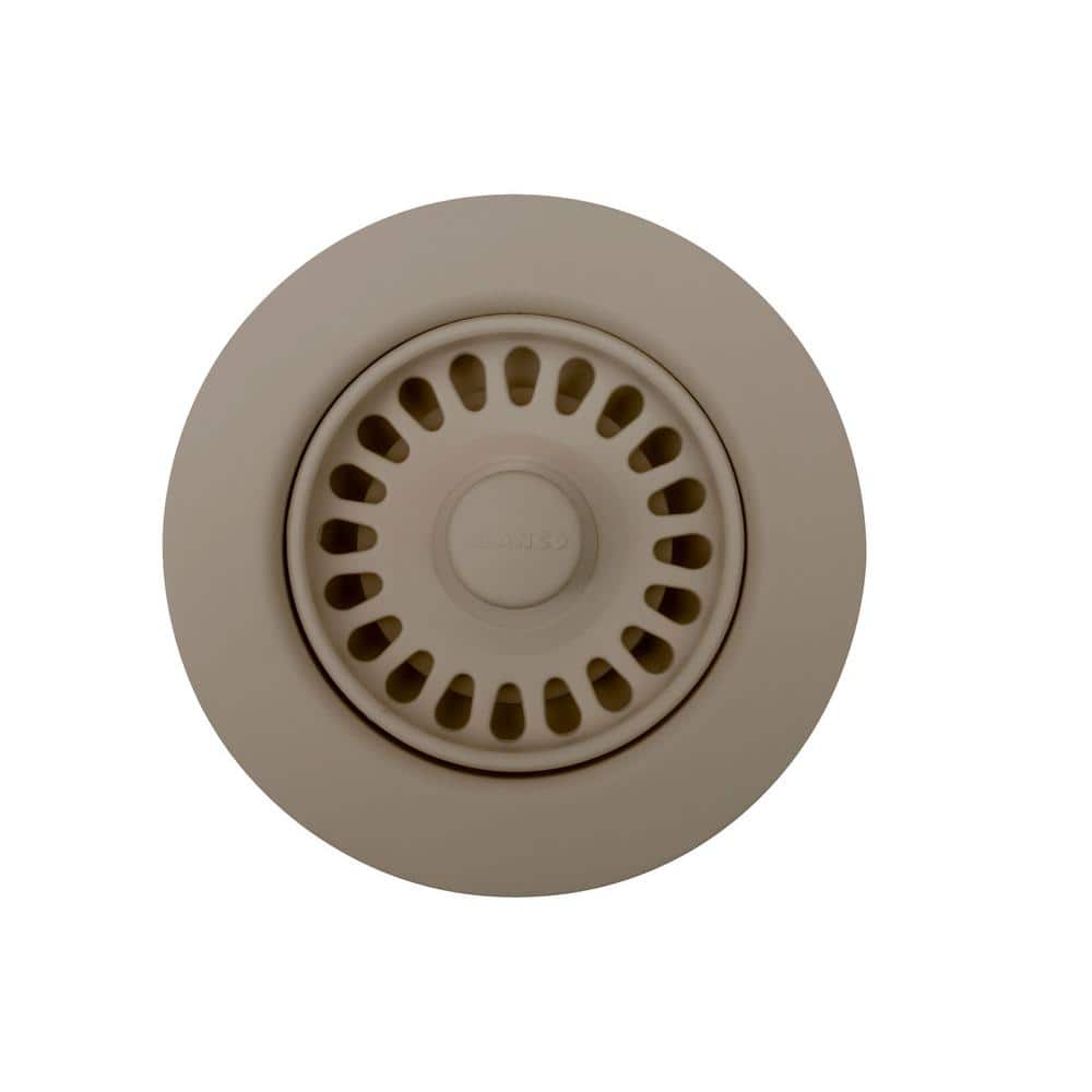 3.5 in. Decorative Sink Waste Flange in Truffle