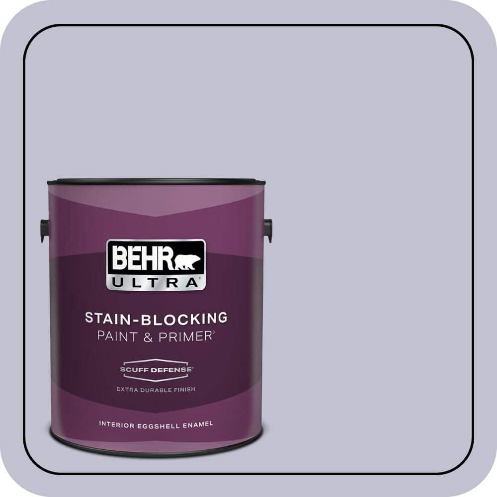 1 gal. #S550-2 Powder Lilac Extra Durable Eggshell Enamel Interior Paint & Primer price history on PriceWatchPro