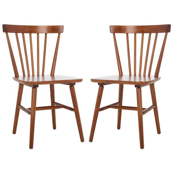 SAFAVIEH Winona Wood 17.13 in. Wood Dining Chair Set of 2