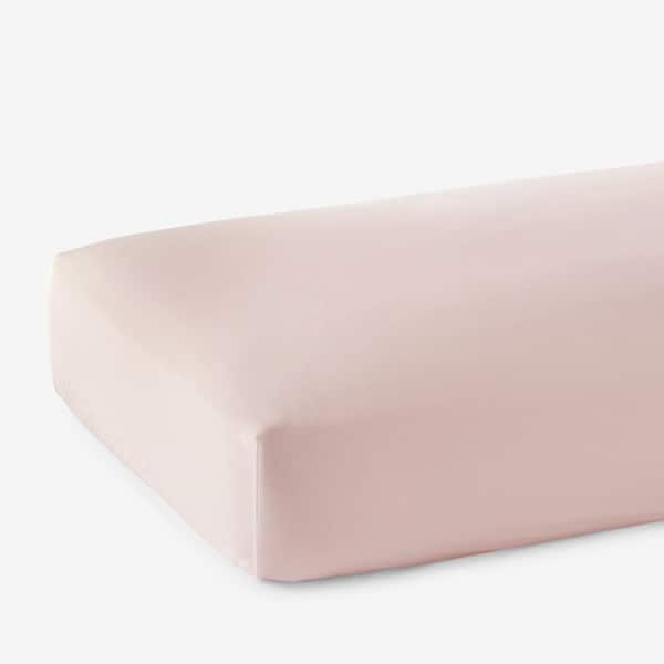 Company Cotton Blush Sateen Twin Fitted Sheet