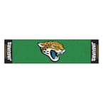 NFL Jacksonville Jaguars 1 ft. 6 in. x 6 ft. Indoor 1-Hole Golf Practice Putting Green