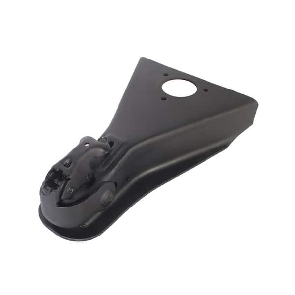 Trailer Valet Blackout 5000 lbs. 2 in. Ball A Frame Coupler with Signature Black Wrinkle Powder Coat