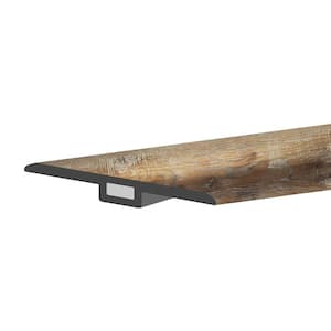 GlueCore Ombre 1-3/4 in. W x 47-1/4 in. L x 0.27 in. T Vinyl T-Molding