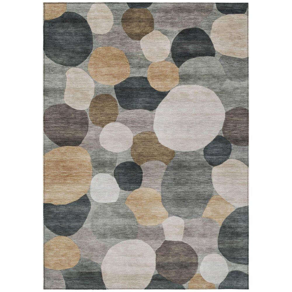 Chantille Machine Washable Indoor/Outdoor Abstract ACN2375 Taupe 3 ft. x 5 ft. Area Rug price history on PriceWatchPro