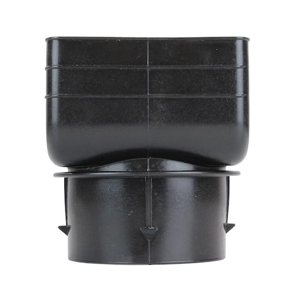Advanced Drainage Systems - 4 in. Singlewall x 4 in. x 3 in. Downspout Adapter