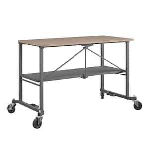 SmartFold Portable Workbench / Folding Utility Table with Locking Casters