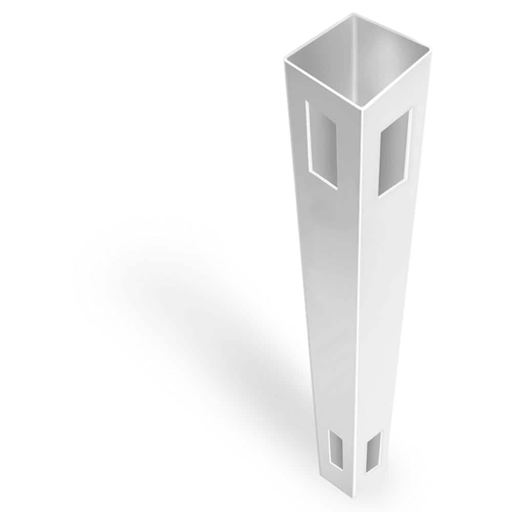 5 in. x 5 in. x 9 ft. White Vinyl Corner Fence Post price history on PriceWatchPro