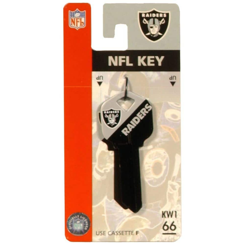 Hillman #66 NFL Oakland Raiders Key Blank 89760 - The Home Depot