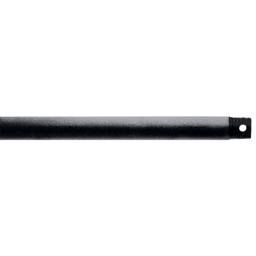 360003DBK-Kichler Lighting-Downrod - Climates - Downrod for use with Kichler Fans-36 Inch Down Rod Length-Distressed Black Finish