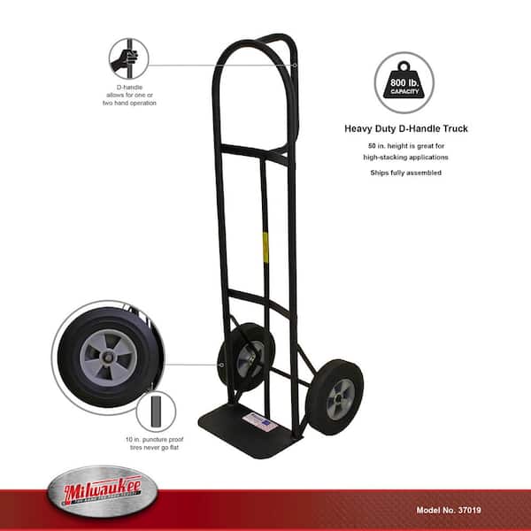 800 lb. Capacity D-Handle Truck