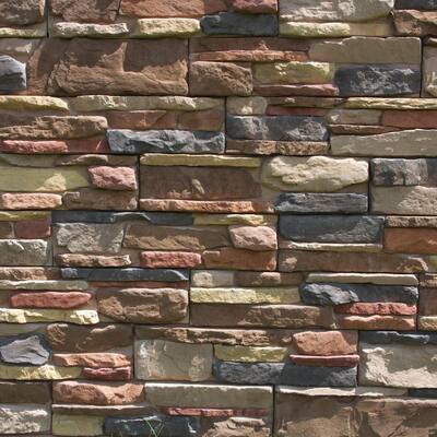 Panels Stone Veneer Siding The Home Depot - Stone Wall Covering Home Depot