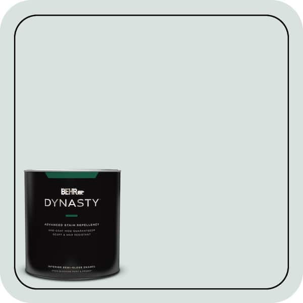 BEHR DYNASTY 1 qt. #N440-1 Streetwise Semi-Gloss Enamel Interior Stain-Blocking Paint and Primer
