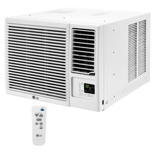 23,000 BTU 230-Volt Window Air Conditioner LW2416HR with Cool, Heat and Remote in White