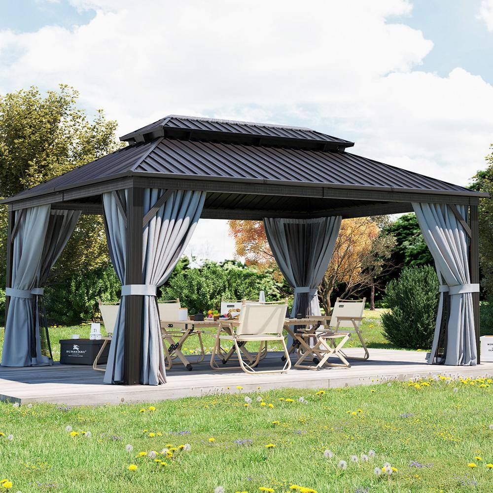 Have a question about Sizzim 16 ft. x 12 ft. Double Galvanized Steel