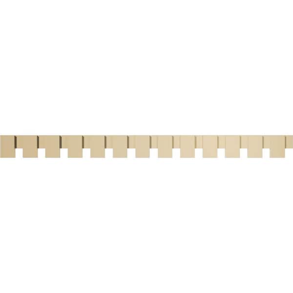 1 in. D x 7 in. W x 9 1 in. L Primed Polyurethane Panel Moulding