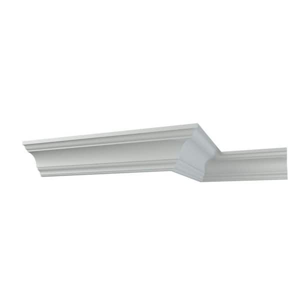 Ekena Millwork Fiona 2 in. D x 2.75 in. W x 96 in. L Polyurethane Crown Moulding
