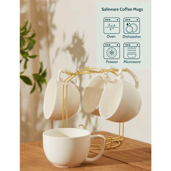 2020 winged foot coffee mug Angel Wings White Ceramic Mug – STARBREW main image 0