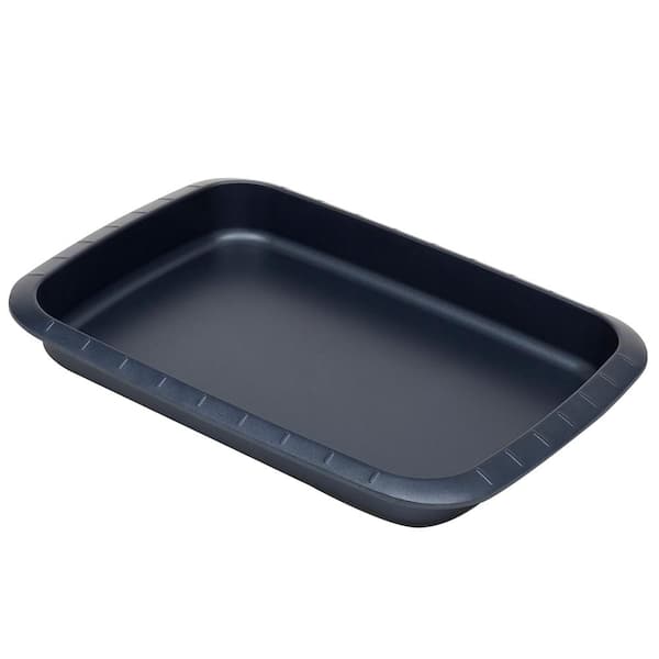 Michael Graves Design Indigo Non-Stick Carbon Steel Roasting Pan