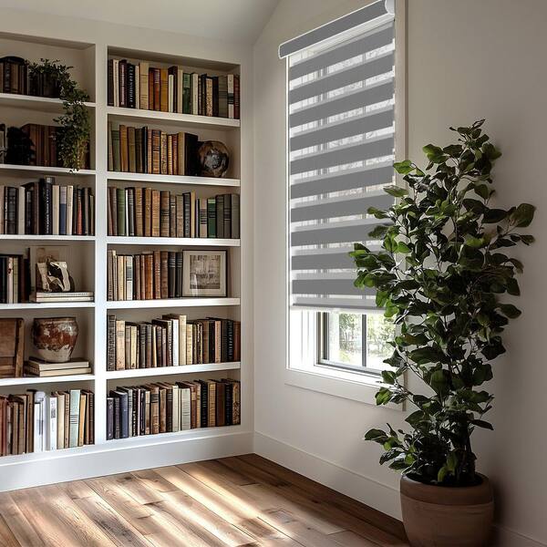 CHICOLOGY Cordless Cellular Shades – Schnurlose Wabenrollos Für Fenster, 73 Cm X 183 Cm, Abendnebel