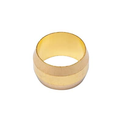 3/16 in. Brass Compression Nut Fittings (50-Pack)