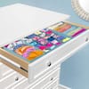 Sorbus 13.18 in. H x 3.54 in. W x 6.1 in. D Aqua Foldable Drawer Dividers  Storage Boxes Cube Storage Bin (4-Pack) DOK4-AQ - The Home Depot
