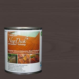 1 qt. Water-Based Black Walnut Infrared Reflective Wood Stain