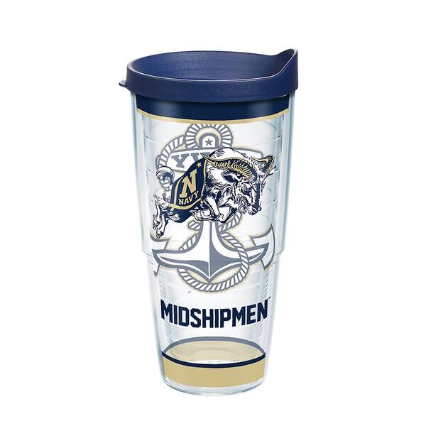 Tervis United States Naval Academy Tradition 24 oz. Double Walled Insulated  Tumbler with Lid 1343907 - The Home Depot