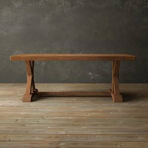 Madera 78 in. Antique pine Dining Table