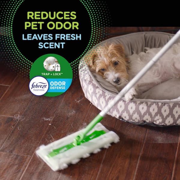 Swiffer Heavy-Duty Pet Wet\Dry Floor Mopping Cleaning Starter Kit 