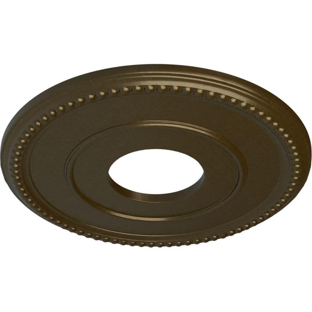 Bradford Brass Polyurethane Ceiling Medallion, 12.5" Diameter