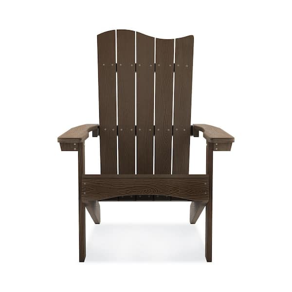 adirondack chair brown plastic