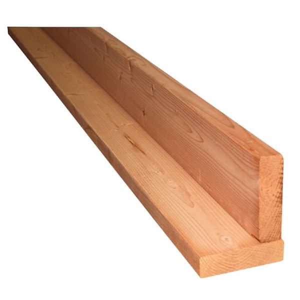 Redwood Empire 2 in. x 6 in. x 16 ft. Construction Heart Redwood Decking Board