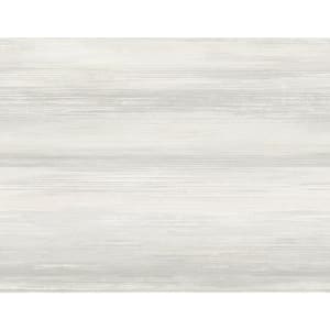 60.75 sq. ft. Winter Mist Sunset Stripes Paper Unpasted Wallpaper Roll