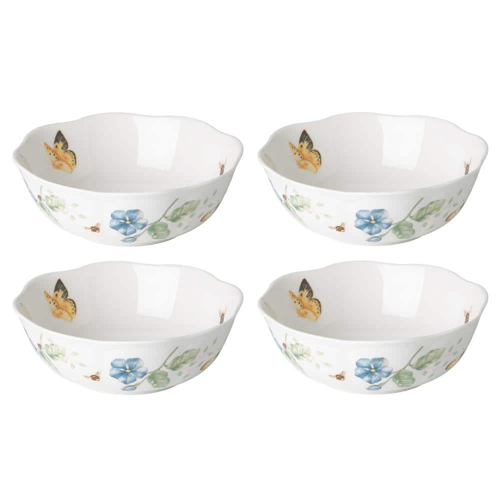 Lenox Butterfly Meadow 20 fl. oz. Multi-Colored Porcelain All-Purpose ...