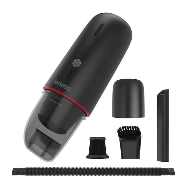 Tzumi Ionvac Turbo Car Vac 7.4-Volt Cordless Car and Travel Handheld Vacuum Cleaner with non-woven fabric filter
