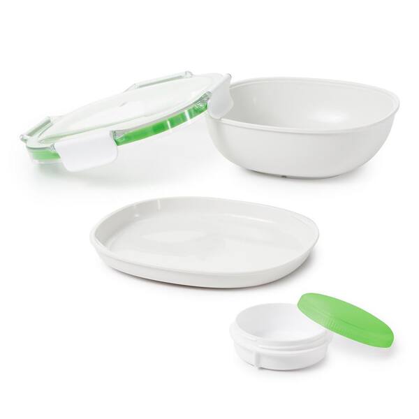 Photo 1 of Good Grips On-The-Go Salad Container with Lid and Dressing Container