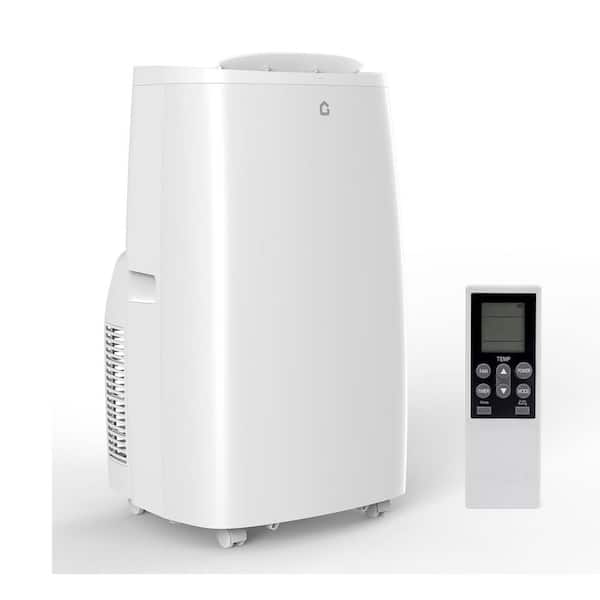 10000 (DOE) BTU Portable Air Conditioner Cools 750 Sq. Ft. 3-In-1 AC Unit with Dehumidifier and Remote in White