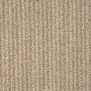 Albaran - Wheat - Brown 13.2 ft. 32 oz. Wool Berber Installed Carpet