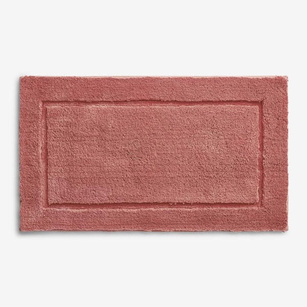 Legends Hotel 30 in. x 50 in. Clay Bath Rug