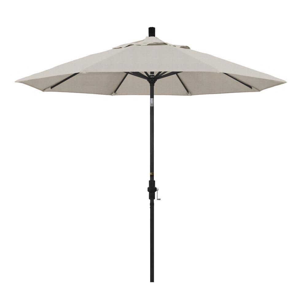 9 ft. Aluminum Collar Tilt Patio Umbrella in Granite Olefin price history on PriceWatchPro