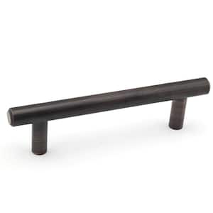 Roosevelt Collection 4 1/4 in. (108 mm) Brushed Oil-Rubbed Bronze Modern Cabinet Bar Pull
