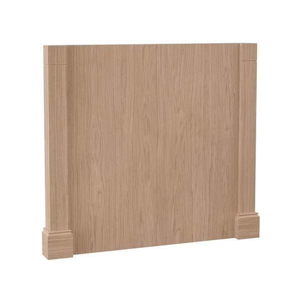 Sinclair 3 in. W x 38.75 in. H x 34.5 in. D Decorative Island Panel Kit in Light Oak