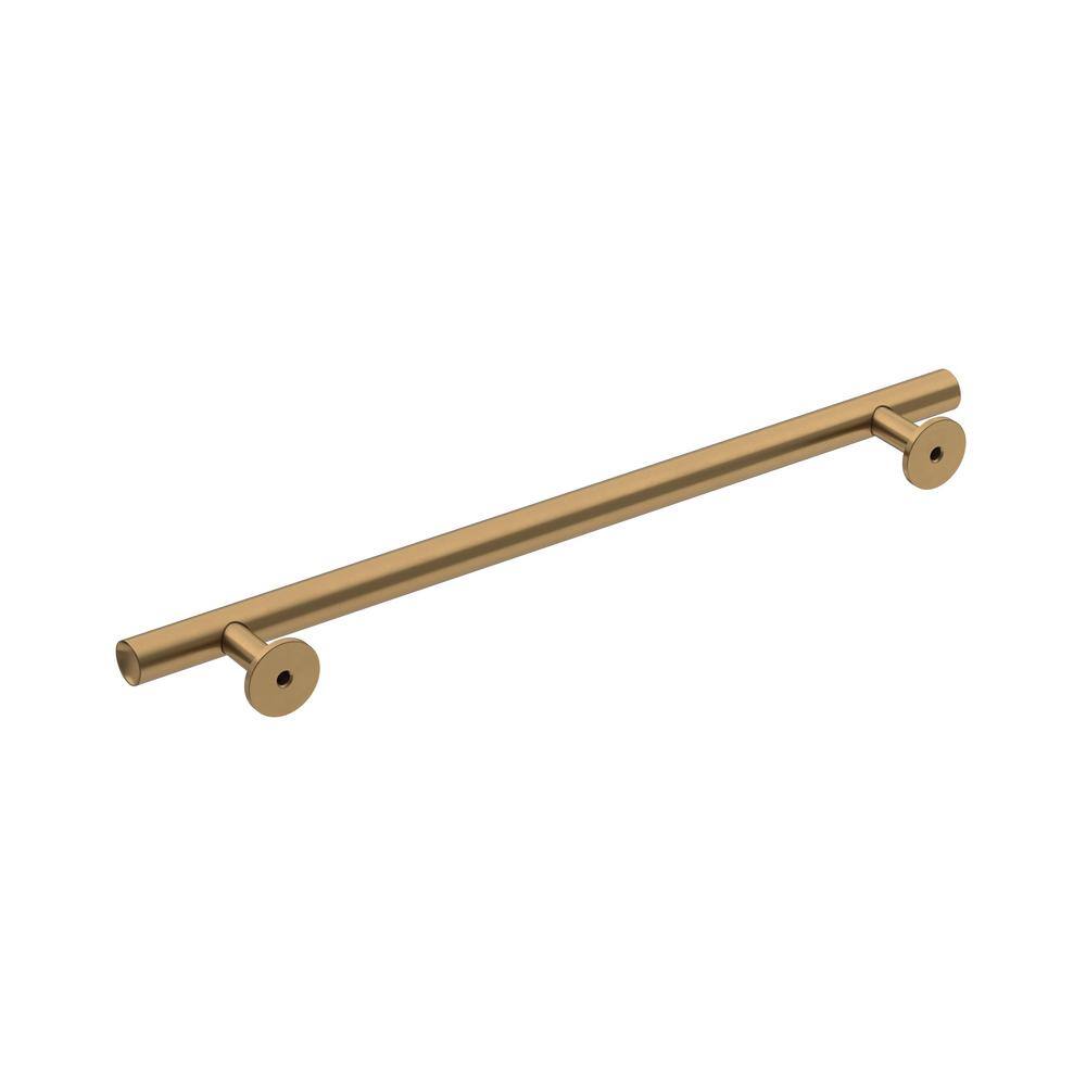 Champagne Bronze Modern Cabinet Bar Pull with Mounting Hardware