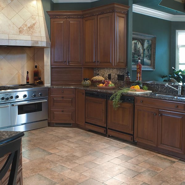 Tuscan Stone Bronze 8 mm Thick x 15.5 in. Wide x 47-1/2 in. Length Click Lock Laminate Flooring (20.02 sq. ft. / case)