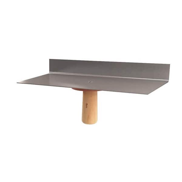 Bon Tool 12 in. x 6 in. x 1-1/2 in. Lip Stainless Steel Hawk
