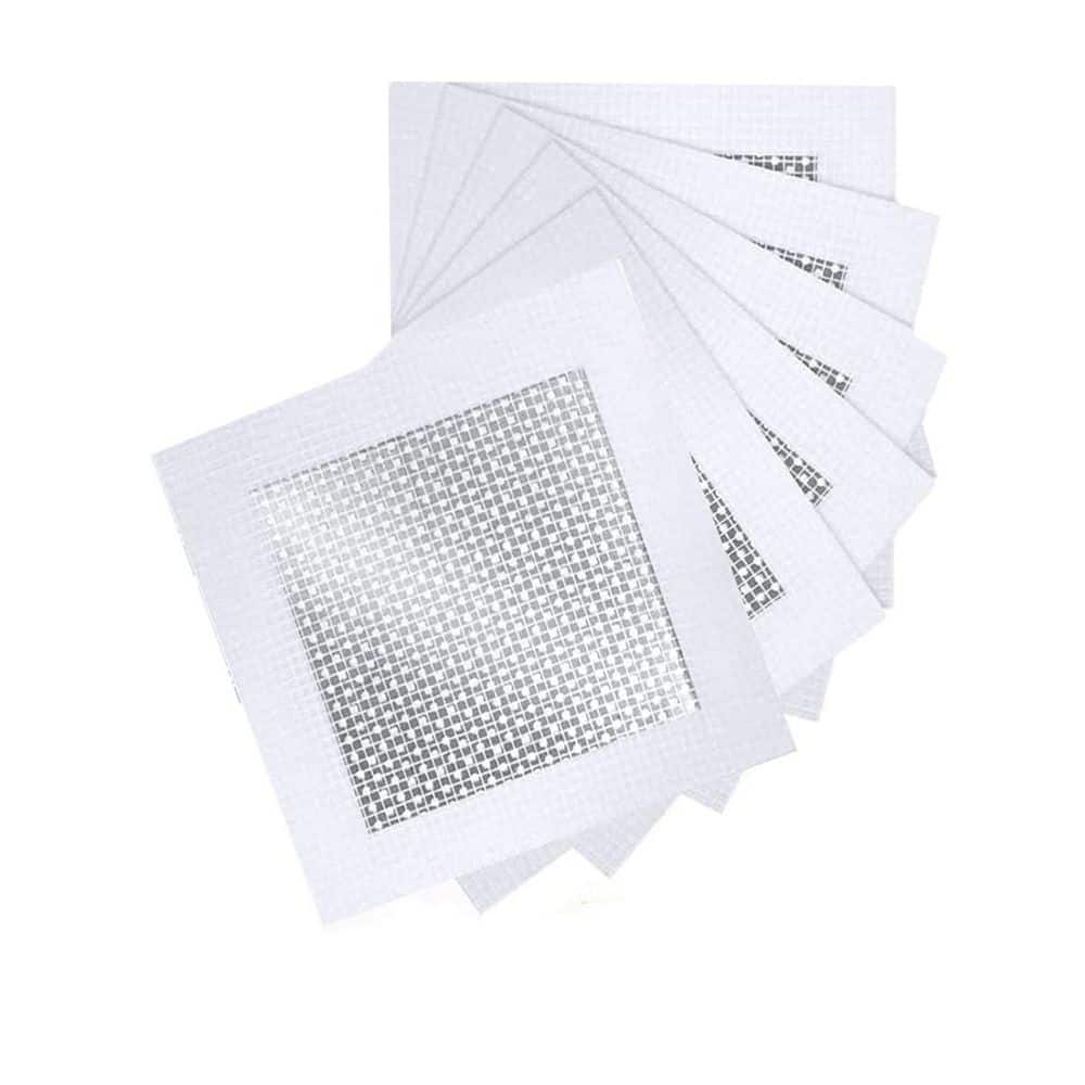 NVNOO 4 in. x 4 in. Drywall Repair Kit, Aluminum Wall Repair Patch Kit ...