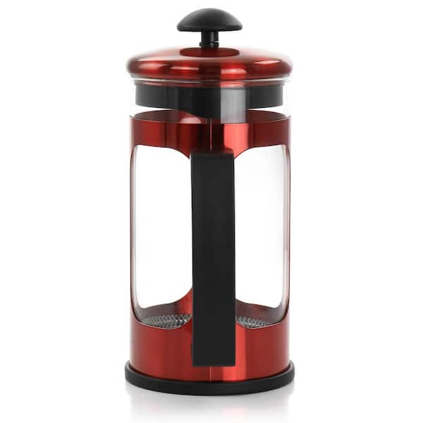 Gibson 4-Cup Mr. Coffee Cafe Oasis Glass Body French Press Coffee