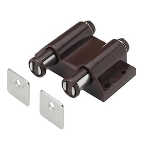 Double Magnetic Touch Latch, Brown (1-Pack)