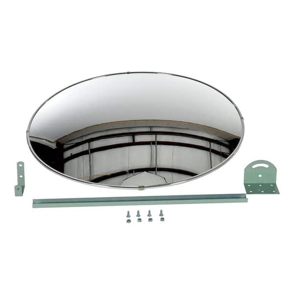 Vestil 18 in. Industrial Acrylic Convex Mirror CNVX-18 - The Home Depot